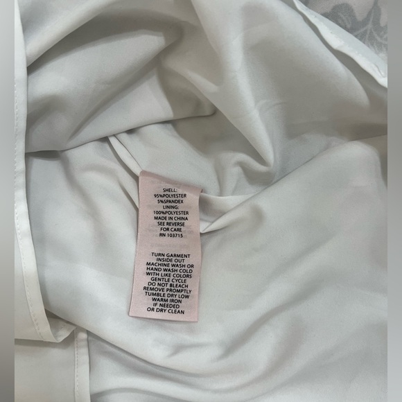 Nanette Lepore White Black Floral 3/4 Bell Sleeve Midi Dress Size 10 - Picture 8 of 12